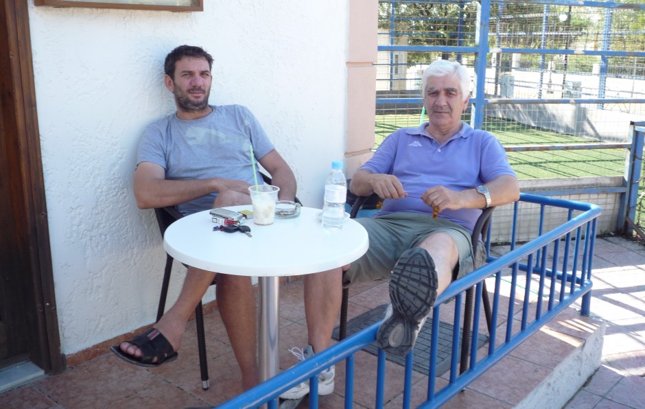 Καφεδάκι και τάβλι στο Calcetto!