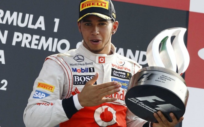 Grand Prix Ιταλίας 2012: Έγινε Lewis!!!