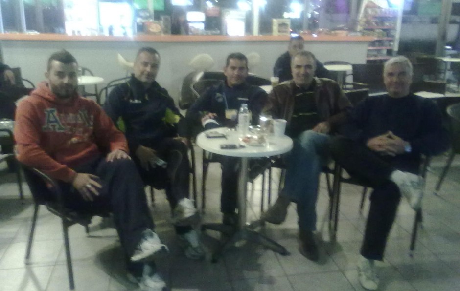 Η προπονητοπαρέα του Calcetto!