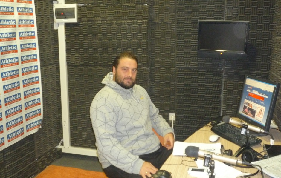 Δ.Χωματάς: “Χαίρομαι που δουλεύω χωρίς άγχος”