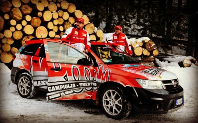 Alonso και Massa στο Wrooom 2013