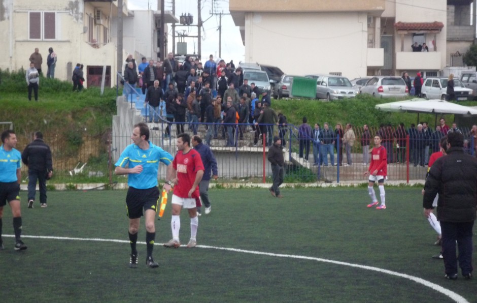 Ολιγόλεπτη ένταση στα Καλέσα