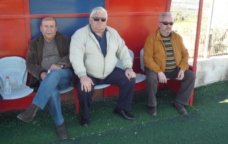 Είδαν παρέα το παιχνίδι στα Καλέσα