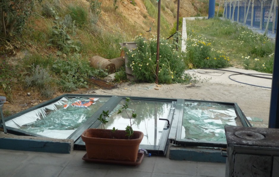 Έκανε πάλι τη ζημιά του ο αέρας