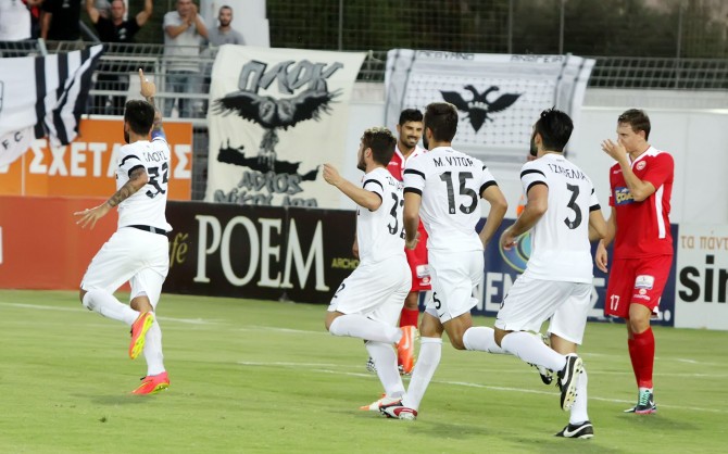 Συντριβή για τον Πλατανιά, 0-4 από τον ΠΑΟΚ!