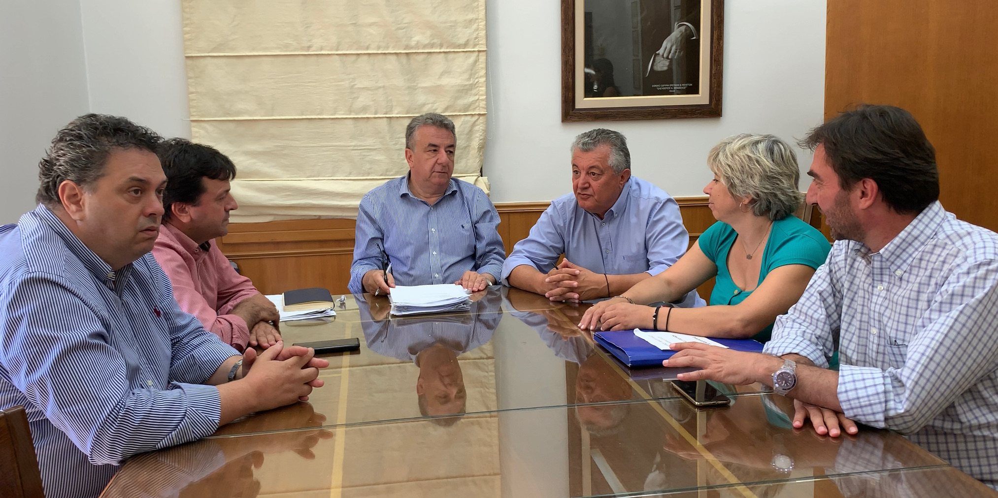 Υπογραφή Περιφερειάρχη για το Δημοτικό Στάδιο Αρκαλοχωρίου