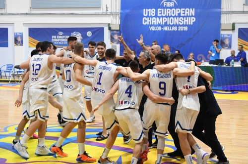Η Εθνική Εφήβων είναι στους “8”  του Ευρωπαϊκού Πρωταθλήματος