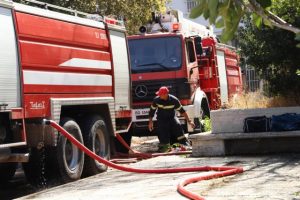 Λαμπάδιασε απορριμματοφόρο στο Ηράκλειο