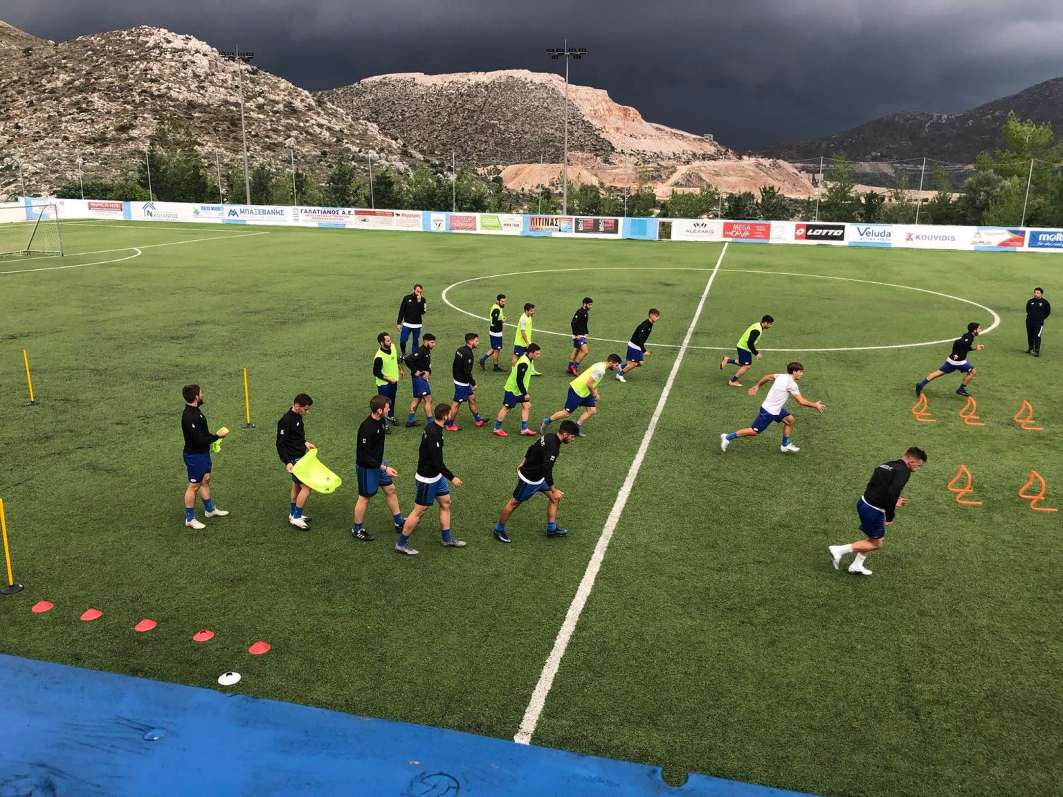 Pics | Δαμάστα: Με καλή ψυχολογία για τη νίκη με την Αναγέννηση