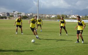 Σε δύο μέρη και “απαιτητική” η προπόνηση της Πέμπτης