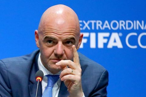 «Ναυάγησε» το σχέδιο του Ινφαντίνο για το Μουντιάλ