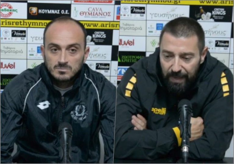 Video | Η συνέντευξη τύπου του Άρης Ρεθύμνου – Πόρος