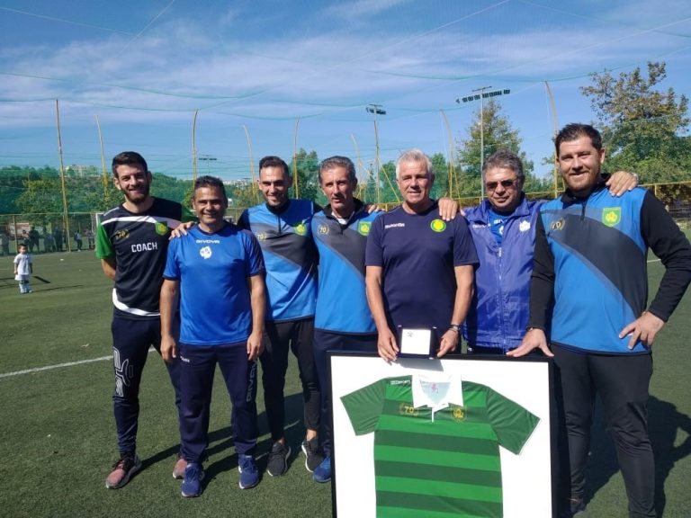 Pics | Τίμησε τον Σωτήρη Σινάνη η ακαδημία του ΠΟΑ