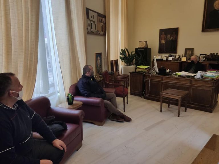Ηρόδοτος: Συνάντηση με τον Δήμαρχο Ηρακλείου