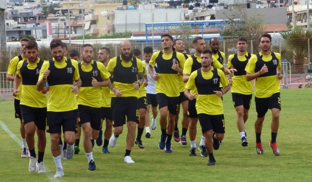 Στο γήπεδο για προπόνηση μετά από έναν μήνα!