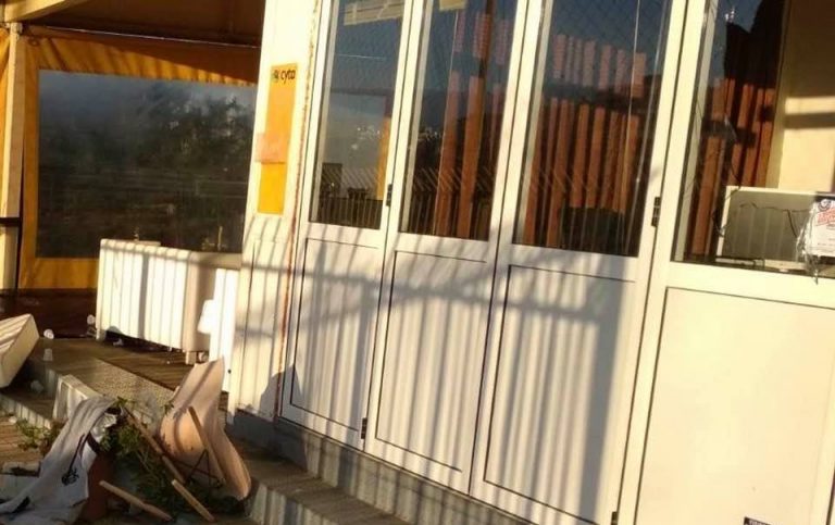 Εκτεταμένες ζημιές και φθορές στα γραφεία του Εργοτέλη στο “Μαρτινέγκο”