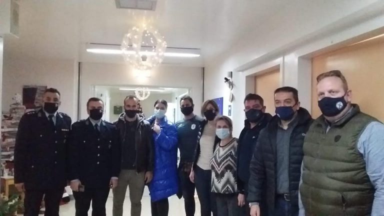 Pics | Χάρισε δώρα και χαμόγελα στο ΠΑΓΝΗ ο Ηρόδοτος