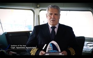 «Καπετάνιος της χρονιάς» ο capt Απόστολος Αποστολάκης της ΑΝΕΚ LINES