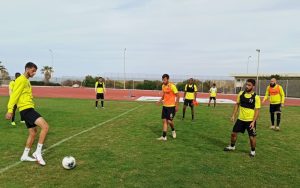 Σε τρία… στάδια η σημερινή προπόνηση του Εργοτέλη