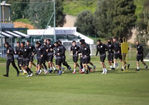 Στην τελική ευθεία για το παιχνίδι με την ΑΕΚ