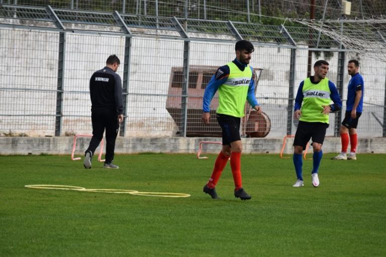 Σε δύο γκρουπ η προπόνηση των Χανίων