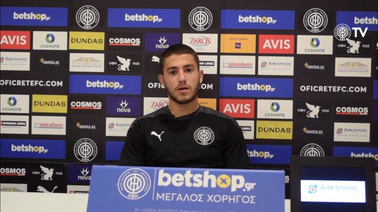 Video | Γρίβας: “Μας λείπει ο κόσμος, αλλά πάμε για τη νίκη”
