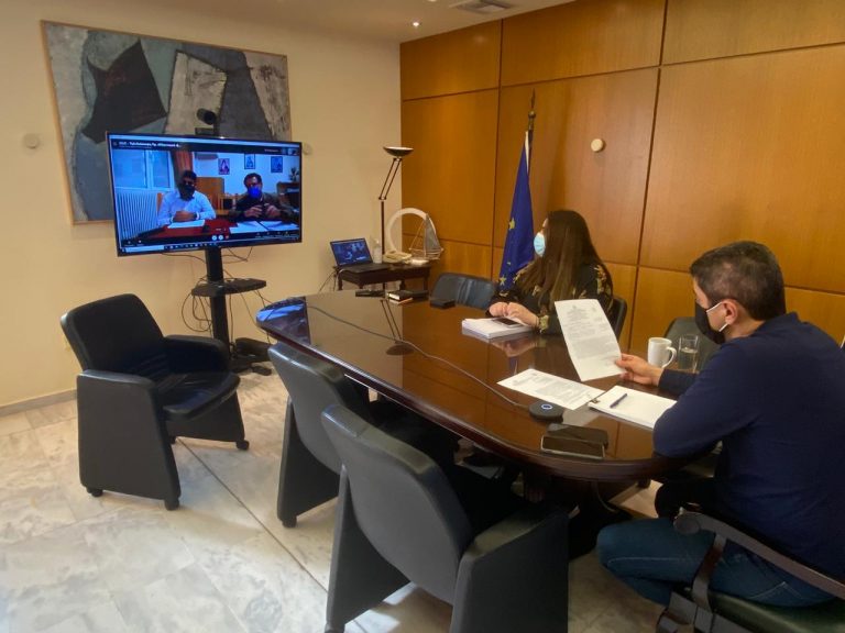 Διαδικτυακή συζήτηση Αυγενάκη με την Πατριαρχική Ανώτατη Εκκλησιαστική Ακαδημία Κρήτης