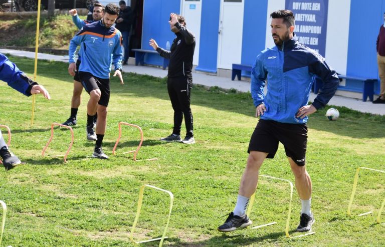 Χανιά: Προπονήθηκαν Καρτσαμπάς, Γκίνο και Ρέντζας