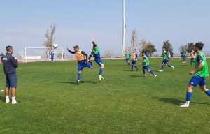 Ανέβηκε η ένταση στην προπόνηση της Επισκοπής