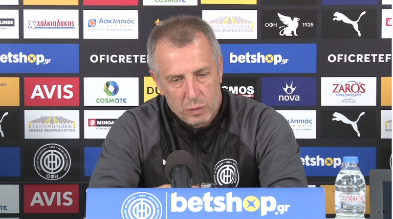 Video | Νιόπλιας: “Παίζουμε στην έδρα μας και πρέπει να σταματήσουμε να βγάζουμε φόβο”