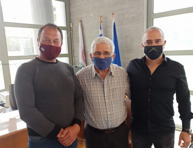 Συνάντηση Θερίσου-Δήμου Ηρακλείου για την παραχώρηση έκτασης