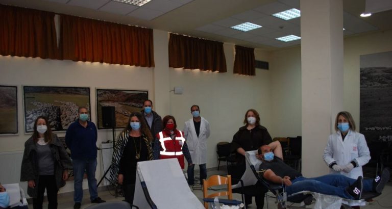 Μεγάλη η συμμετοχή στην Αιμοδοσία των Ανωγείων