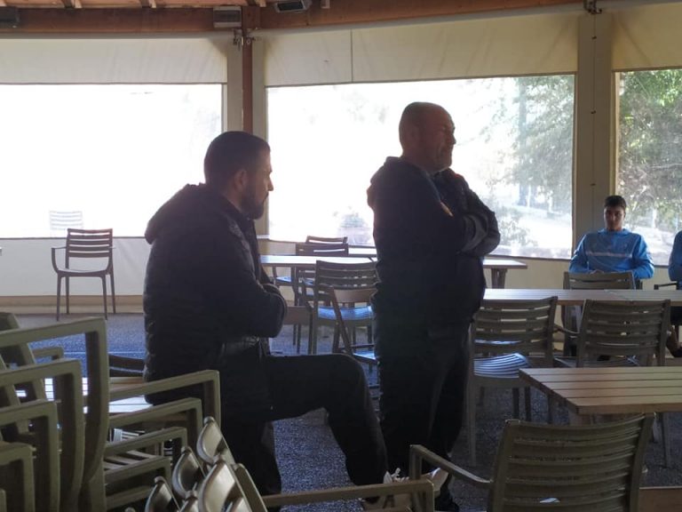 Πόρος: Αποχαιρέτισαν τους παίκτες Κρασανάκης και Χατζηδιαμαντής
