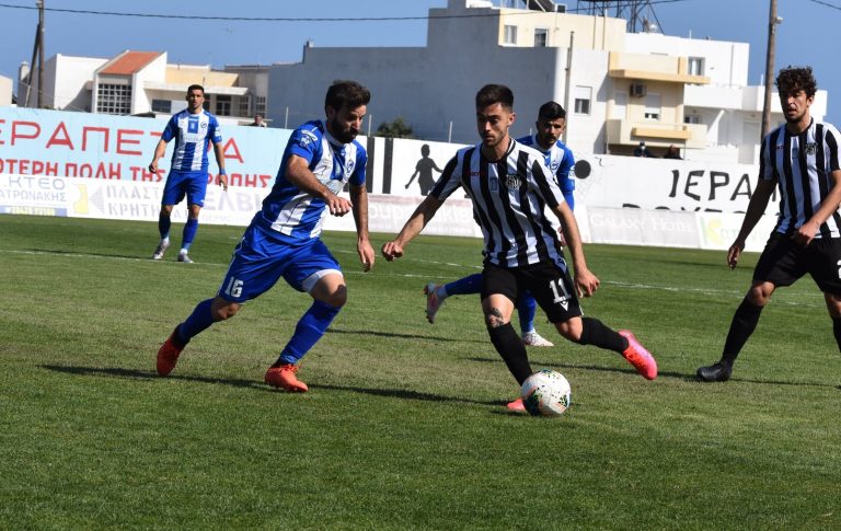 «Διπλό» και στην Ιεράπετρα τα Χανιά, σε δύσκολη θέση ο ΟΦΙ
