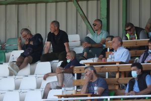 Παρακολούθησαν το παιχνίδι στο Ατσαλένιο Ταουσιάνης και Σουτζής