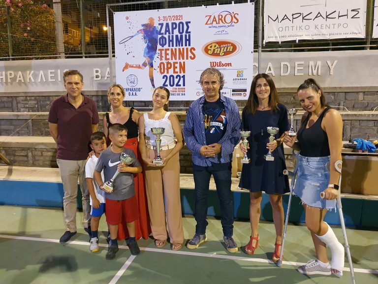 Οι νικητές του “ΖΑΡΟΣ- ΦΗΜΗ TENNIS OPEN 2021”