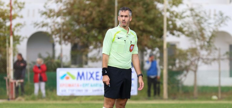 Ο Ταμπουρατζής διαιτητής στις Αρχάνες