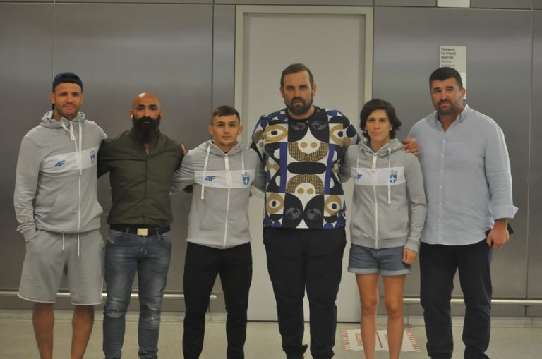 Στην Αθήνα η Μαρία Πρεβολαράκη και ο Γιώργος Πιλίδης