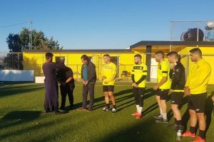 Pics | Αγιασμός πριν την πρεμιέρα στον Ανθεστίωνα