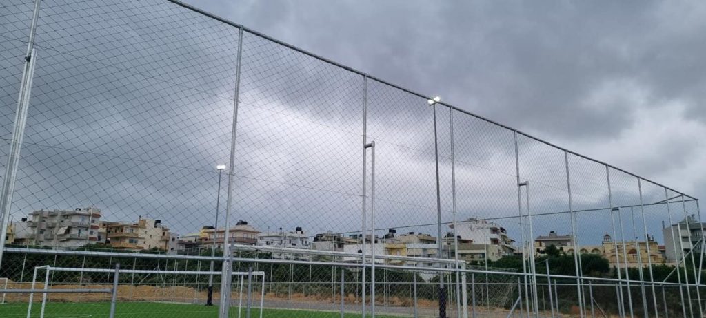 Τοποθετήθηκε ο φωτισμός στο γήπεδο του Ποσειδώνα