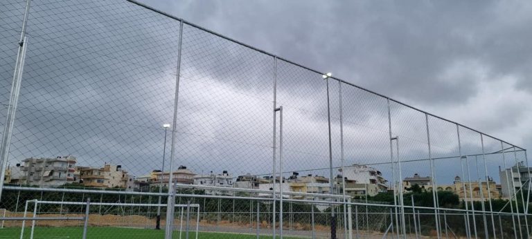 Τοποθετήθηκε ο φωτισμός στο γήπεδο του Ποσειδώνα