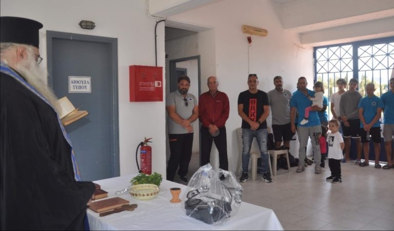 Πραγματοποιήθηκε ο αγιασμός της Αναγέννησης Ιεράπετρας