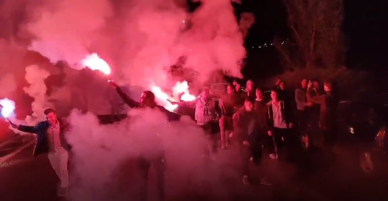 Video | Εντυπωσιακή υποδοχή στην αποστολή του ΑΟΑΝ!