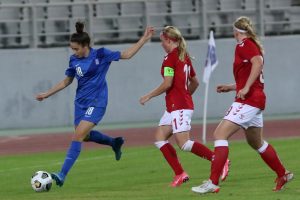 Εθνική Κορασίδων: Αγωνίστηκαν Ραπάνη, Σαριδάκη και Κουκουλάκη στην ήττα από τη Δανία