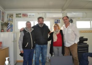 Στο Θραψανό ο Γιάννης Δανδάλης – παρέδωσε τα χρήματα που συγκεντρώθηκαν
