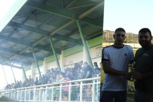 Pics | Με αρκετό κόσμο η τελετή λήξης των ακαδημιών του Ζαρού – Βραβεύτηκε ο Ξεκαρδάκης