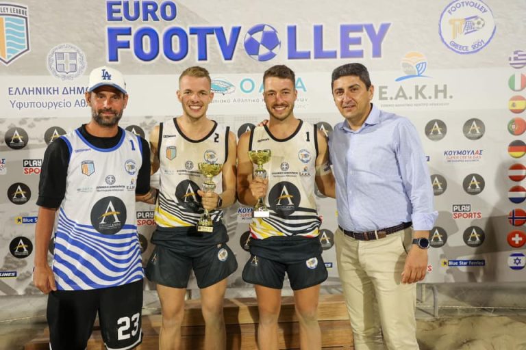 Euro FootVolley: Ολοκληρώθηκε με νικητές τους Γερμανούς Μιτς και Ντένις Γουέμπερ