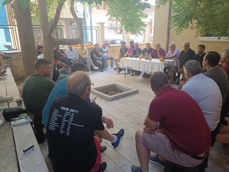 Pics | Ξεκίνησε η σύσκεψη της ΕΠΣΗ με τα σωματεία του Ηρακλείου