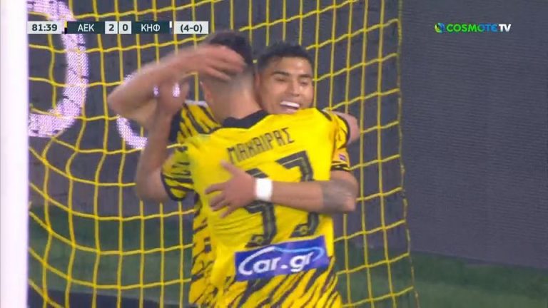 Video | ΑΕΚ – Κηφισιά 3-0:  Άψογη συνεργασία, σκοράρει και ο Μαχαίρας