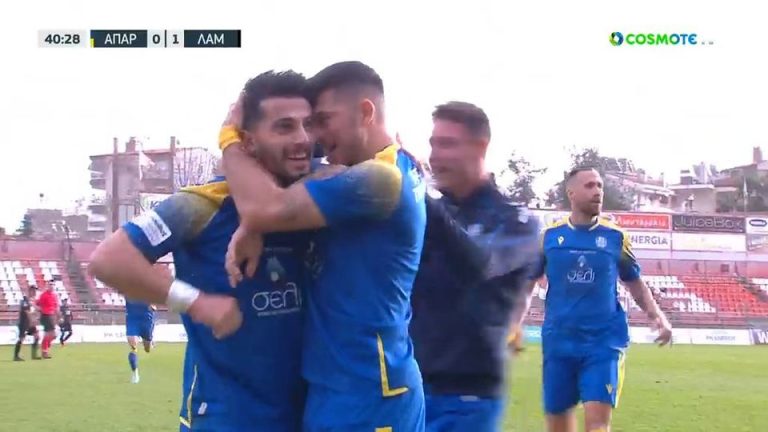 Video | Απ. Παραλιμνίου – Λαμία 1-1, σκοράρει ο Ελέζι μετά την όμορφη ενέργεια του Γκέκα